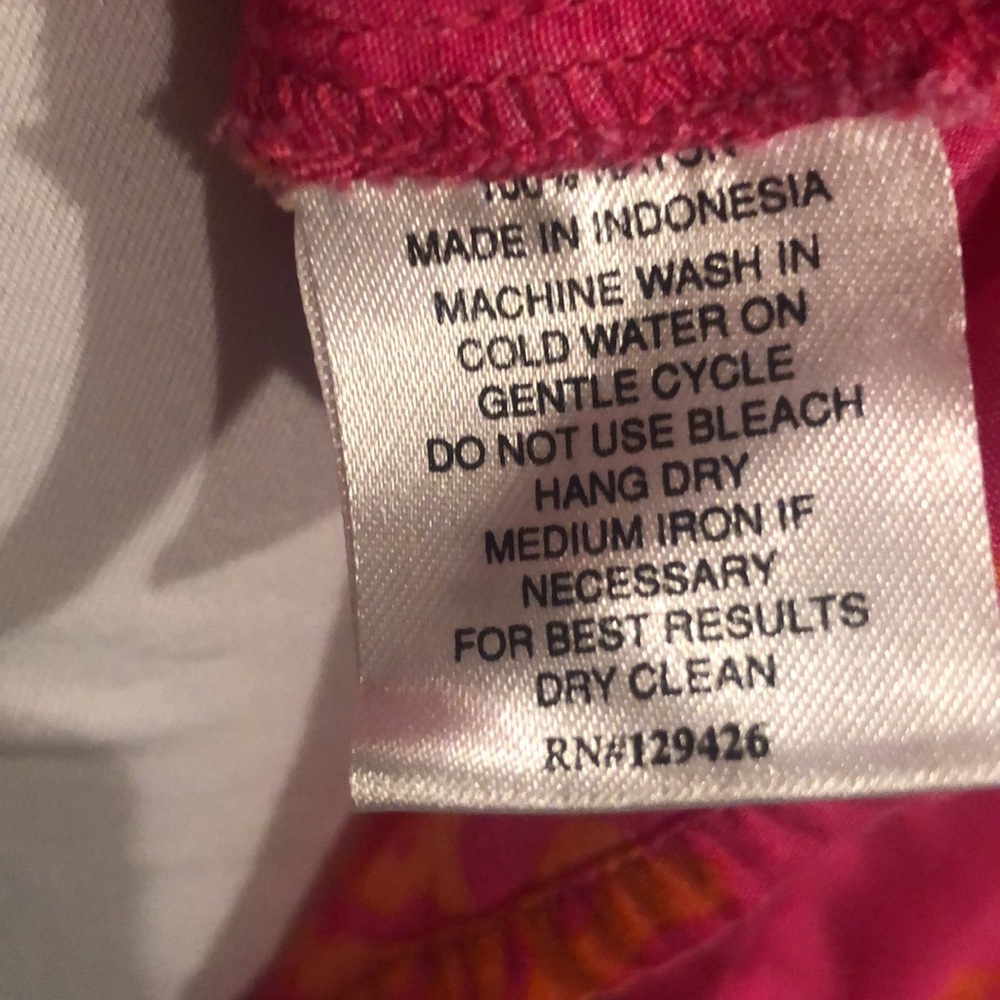 Escapada Coral Print Top-Size Large - Picture 6 of 6